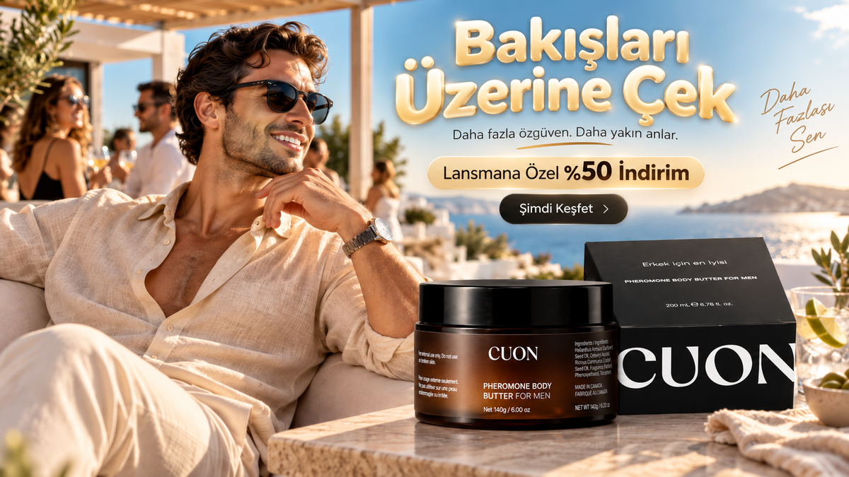 CUON erkek bakım ürünü